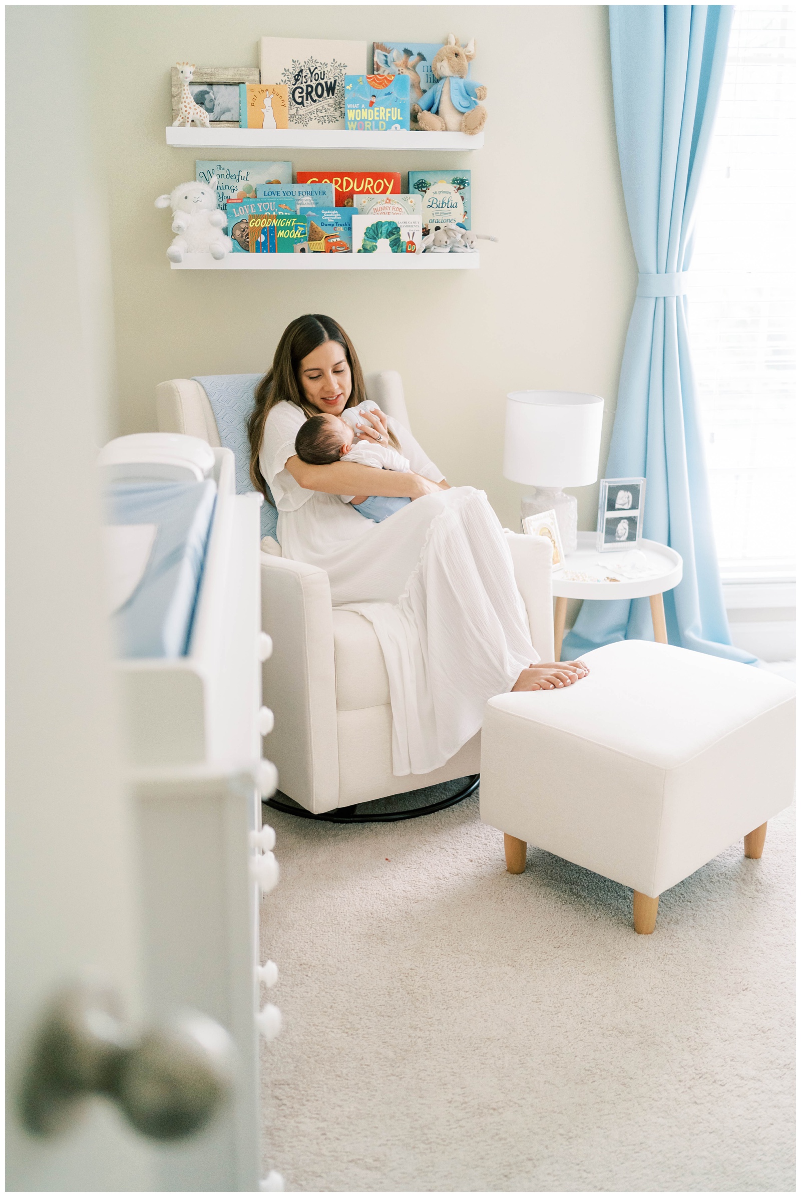 Sandy Springs, Georgia In-Home Lifestyle Newborn Session with Grace Emily Photography