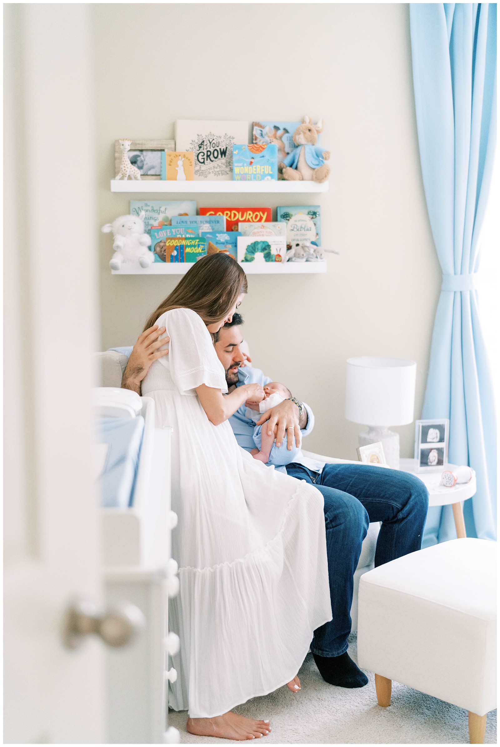 Sandy Springs, Georgia In-Home Lifestyle Newborn Session with Grace Emily Photography